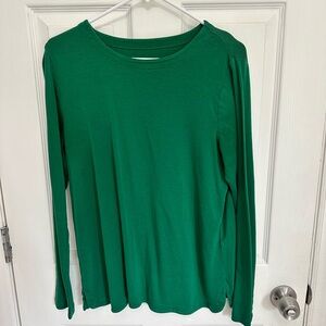 EUC J.Jill Green Long sleeved top